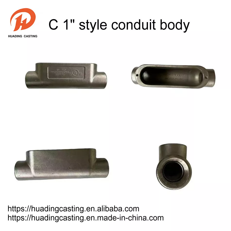 C corps de conduit de style C