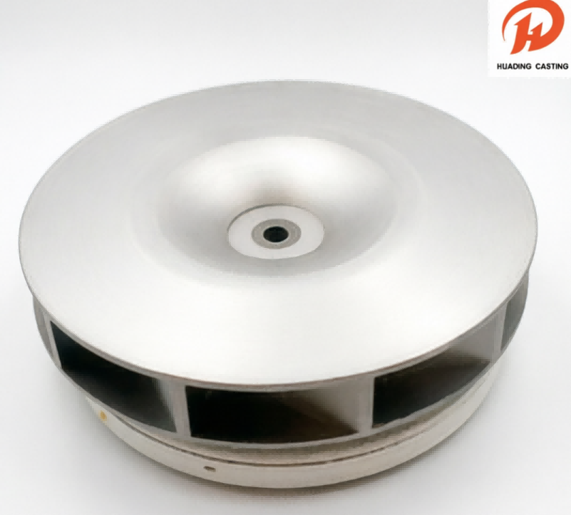 Turbine de ventilateur centrifuge moulée avec précision